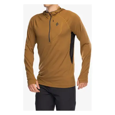 Mikina s kapucí Black Diamond Alpenglow Pro Hoody - flax