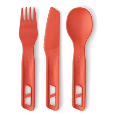 Jídelní příbor Sea to Summit Passage Cutlery Set 3P - orange