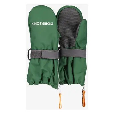 Dětské rukavice Didriksons Biggles Zip Mitten - pine green