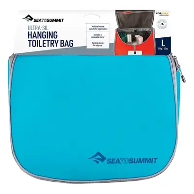 Kosmetická taštička Sea To Summit Ultra-Sil Hanging Toiletry Bag Large - blue atoll