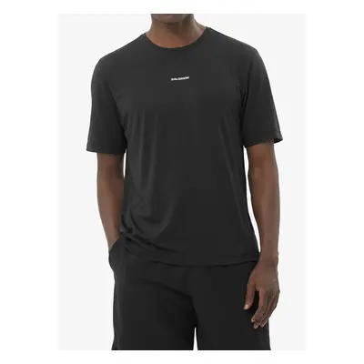 Rychleschnoucí triko Salomon Shkout Core S/S Tee - deep black