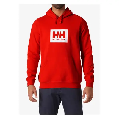 Mikina s kapucí Helly Hansen HH Box Hoodie - alert red