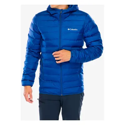 Péřová bunda Columbia Lake Down Hooded Jacket - mountain blue