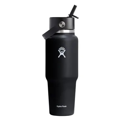 Termoláhev Hydro Flask oz Wide Flex Straw Travel Bottle (946 ml) - black