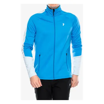 Rozepínací mikina Peak Performance Rider Zip Jacket - brilliant blue/cloud