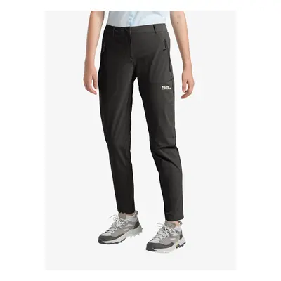 Softshellové kalhoty dámské Jack Wolfskin Hikeout Pants - black