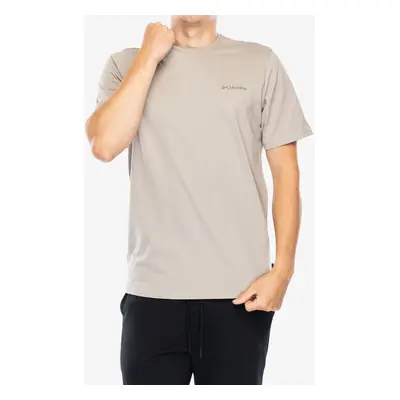 Bavlněné tričko Columbia Explorers Canyon Back S/S Tee - flint grey/epicamp