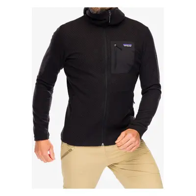 Mikina s kapucí Patagonia R1 Air Full-Zip Hoody - black