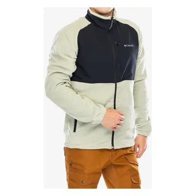 Fleece mikina Columbia Sage Peak Full Zip Fleece - safari/black