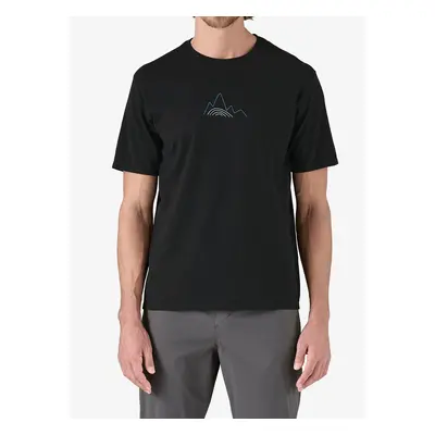 Tričko s potiskem Patagonia Berm Logo Responsibili-Tee - black