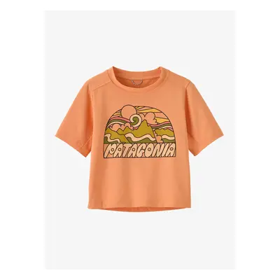 Dětské tričko Patagonia Cap SW T-Shirt - fitz roy rays/heirloom peach