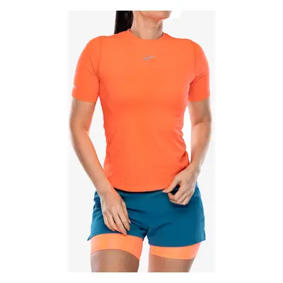 Dámské rychleschnoucí triko Brooks High Point Short Sleeve - flame