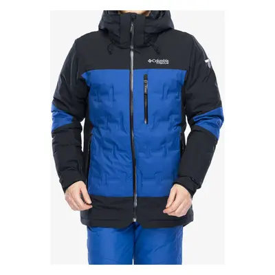 Lyžařská bunda Columbia Wild Card IV Down Jacket - mountain blue/black