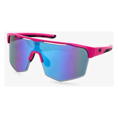 Brýle na kolo GOG Athena - white/blue/matt neon pink