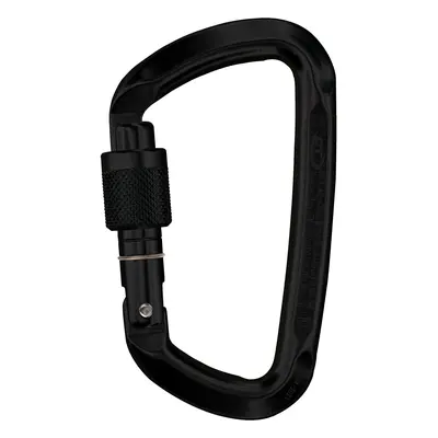 Karabina s pojistkou Climbing Technology D-Shape SG - black