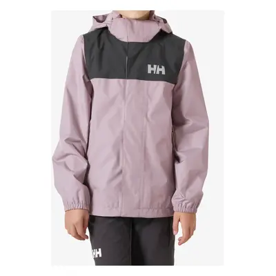 Dětská bunda Helly Hansen Jr Vancouver Rain Jacket - purple clay