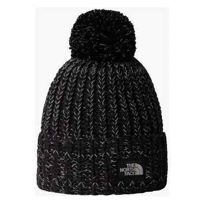 Zimní čepice The North Face Cozy Chunky Cabin Beanie - tnf black/white dune