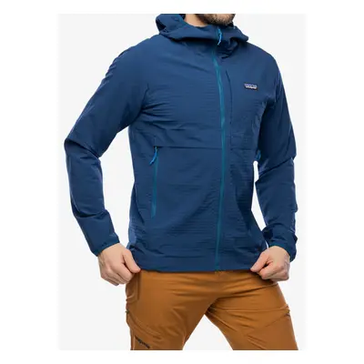 Softshellová bunda Patagonia R1 Techface Hoody - tidepool blue