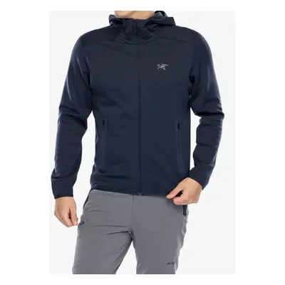 Mikina s kapucí Arcteryx Kyanite Hoody - black sapphire