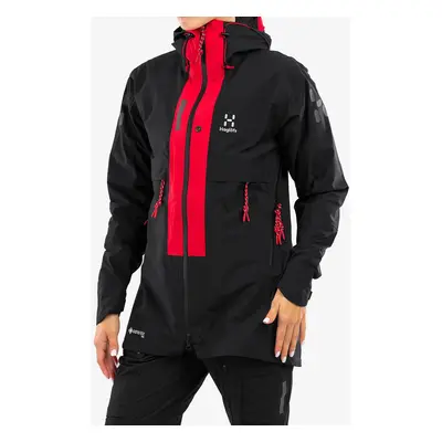 Dámská bunda na hory Haglofs L.I.M ZT Trek GTX Pro Jacket - true blk/red