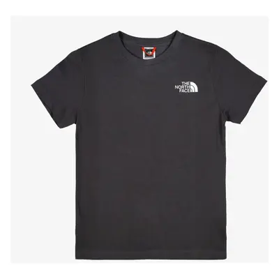 Dětské tričko The North Face Teen S/S Simple Dome Tee - asphalt grey