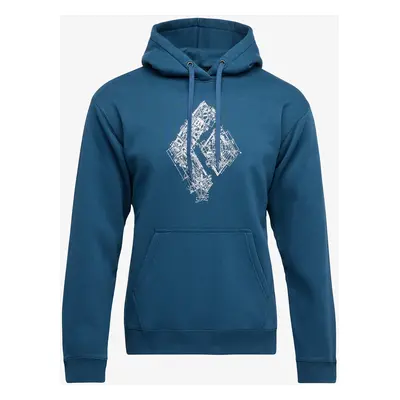 Mikina s kapucí Black Diamond Engineered Diamond PO Hoody - indigo