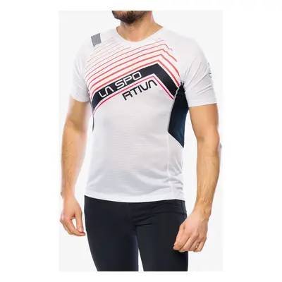 Běžecké tričko La Sportiva Wave T-Shirt - white/black