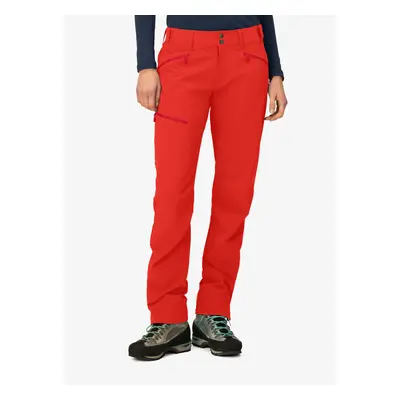 Turistické kalhoty dámské Norrona Falketind Flex1 Pants - arednalin red