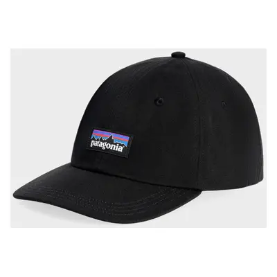 Kšiltovka Patagonia P-6 Label Trad Cap - black