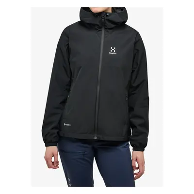 Dámská nepromokavá bunda s membránou Haglofs Kaise GTX Jacket - true black