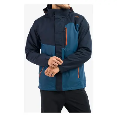 Bunda 3v1 CMP Hugo Jacket Zip Hood - black blue