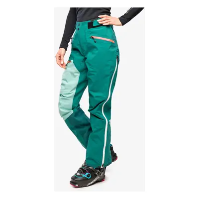 Nepromokavé kalhoty dámské Ortovox Westalpen 3L Pants - pacific green