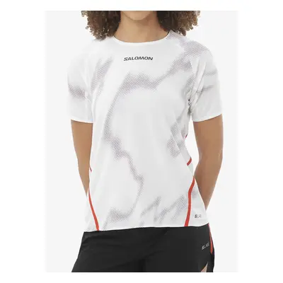 Běžecké tričko dámské Salomon S/Lab Speed Tee - white/andorra