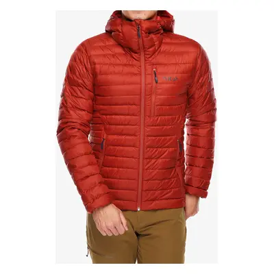 Péřová bunda Rab Microlight Alpine Jacket - tuscan red