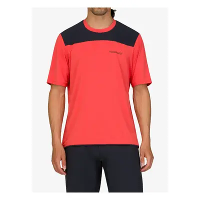 Cyklistické triko Norrona Skibotn Equaliser Tech T-Shirt - paprika red