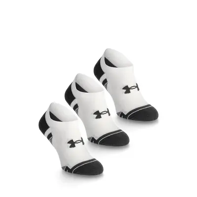 Ponožky Under Armour UA Performance Tech 3-Pack No Show - white/white/jet gray