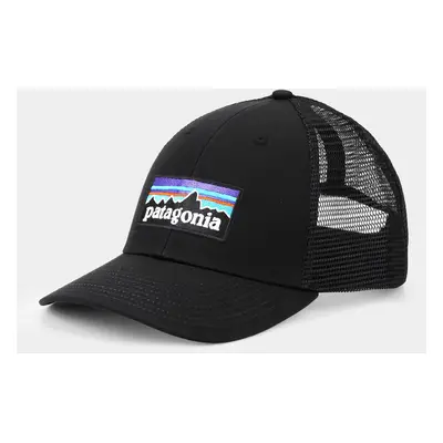 Kšiltovka Patagonia P-6 Logo LoPro Trucker Hat - black