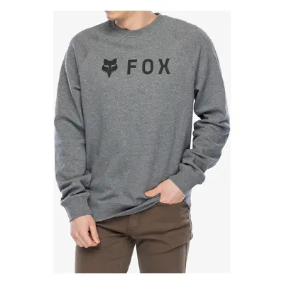 Mikina Fox Absolute Fleece Crew - heather graphite