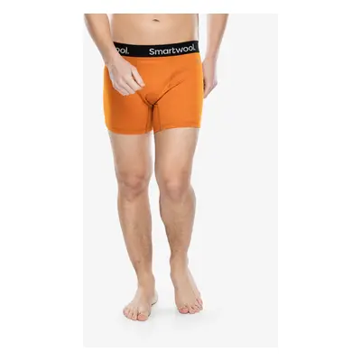 Funkční boxerky Smartwool Active Boxer Brief Boxed - marmalade