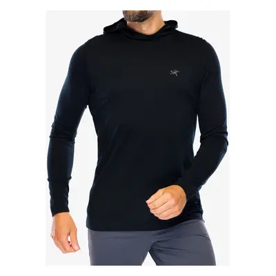 Mikina s kapucí Arcteryx Ionia Merino Wool Hoody - black