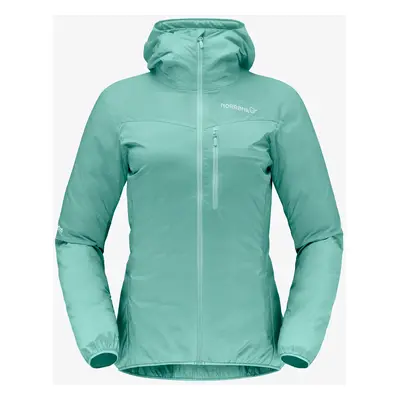 Větrovka dámská Norrona Falketind Aero60 Hood - malachite green