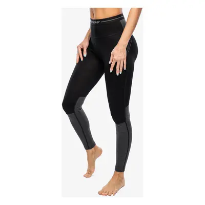 Termolegíny dámské Icebreaker ZoneKnit Leggings - black/jet