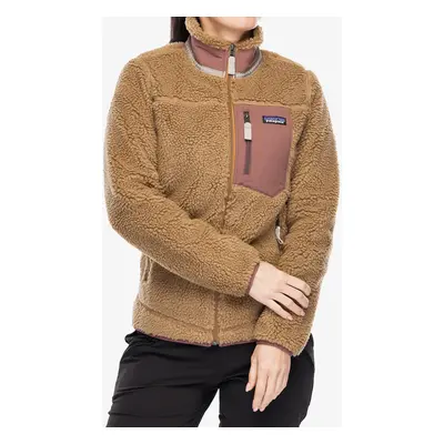 Fleecová mikina dámská Patagonia Classic Retro-X Jacket - nest brown/dulse mauve