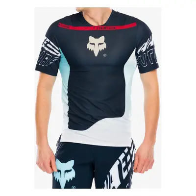 Cyklistické triko Fox Flexair SS Jersey Elevated - midnight