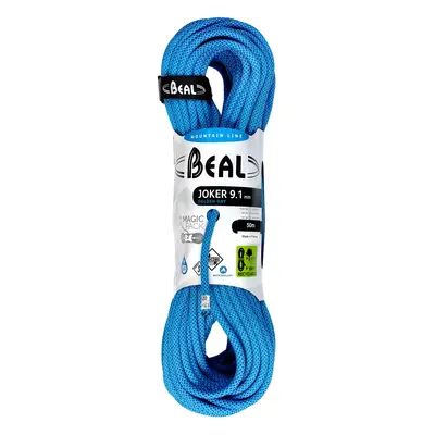 Lezecké lano Beal Joker 9,1 mm m Unicore Golden Dry - blue