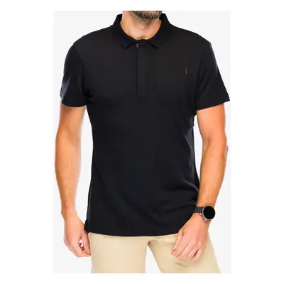 Polokošile Icebreaker Merino IB X TNF SS Polo - black