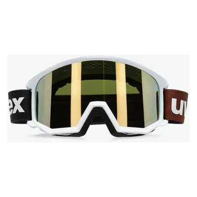 Lyžařské brýle Uvex Athletic CV - white/gold/colorvision/green