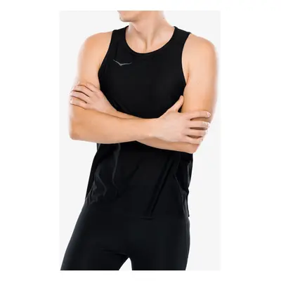 Běžecké tričko Hoka Airolite Run Tank - black