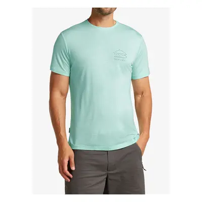 Tričko s potiskem Icebreaker Merino Cool-Lite Sphere SS Tee Explore More - mint