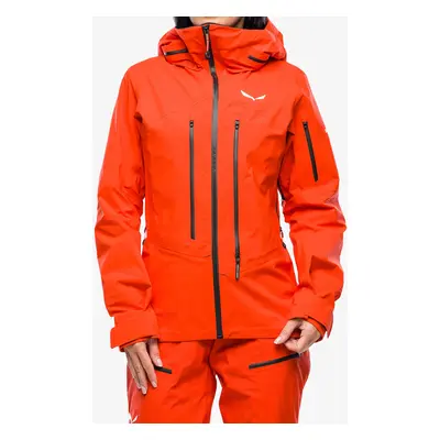 Dámská bunda Salewa Ortles GTX Pro Jacket - flame/flame